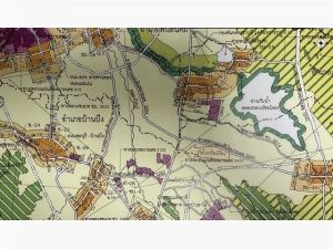 ขายที่ดิน พื้นที่ EEC ติดถนน ทล 331 หน้ากว้าง 128 เมตร  .