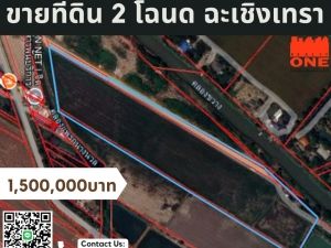 ขายที่ดิน 31 ไร่ คลองนครเนื่องเขต ฉะเชิงเทรา ราคาพิเศษ  .