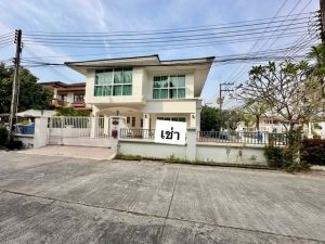 บ้านเช่าในศรีราชา บ้านเดี่ยว 3 นอน มบ.อัมพรเพลส ศรีราชา - ไร่กล้ว  .