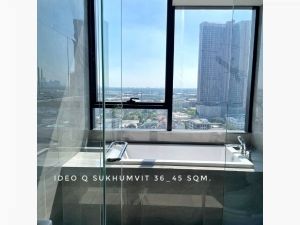 ให้เช่า คอนโด 1 ห้องนอน พร้อมอ่างอาบน้ำ เห็นวิวเมือง Ideo Q Sukhumvit 36 : ไอดีโอ คิว สุขุมวิท 36 45 ตรม. ใกล้BTS ทองหล่อ เอกมัย พร้อมพงษ์: aa00000600397