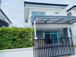 For Rent : Kohkaew, 2-story semi-detached house, 3B3B  .